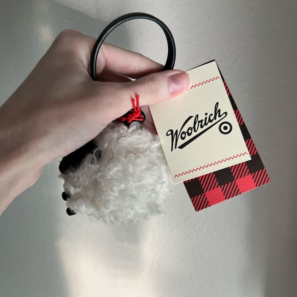 Woolrich X Target Sheep Bag Charm NWT - Picture 8 of 8